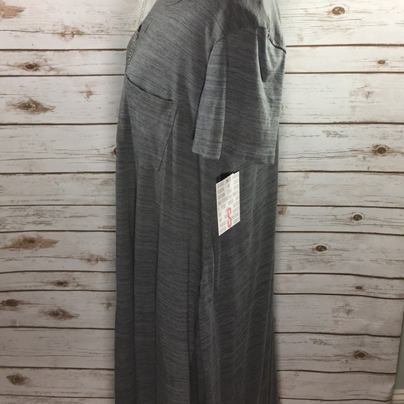 New with tags LuLaRoe Carly Grey Dress - Picture 5 of 7